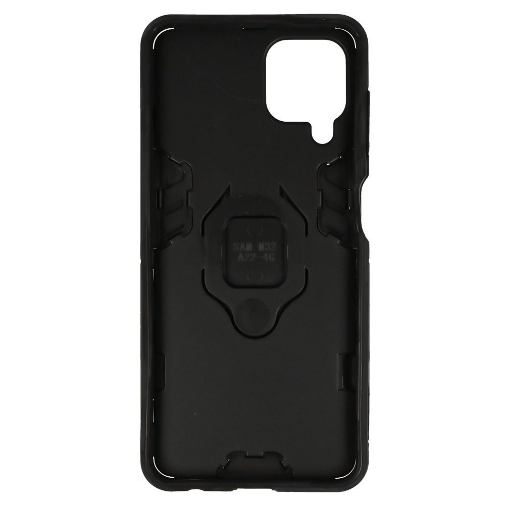 Pokrowiec Ring Armor Case czarny Samsung A22 4G / 3