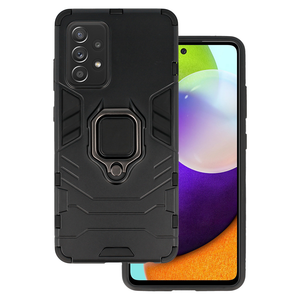 Pokrowiec Ring Armor Case czarny Samsung A52