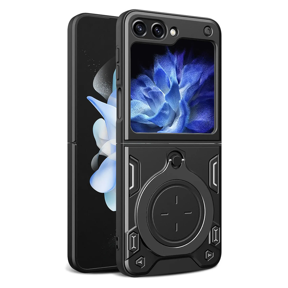 Pokrowiec Ring Armor Case czarny Samsung Galaxy Z Flip 5