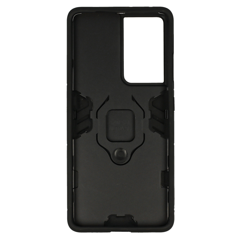 Pokrowiec Ring Armor Case czarny Samsung s21 Ultra / 3