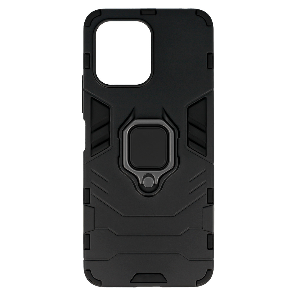 Pokrowiec Ring Armor Case czarny Xiaomi Redmi 12 / 2