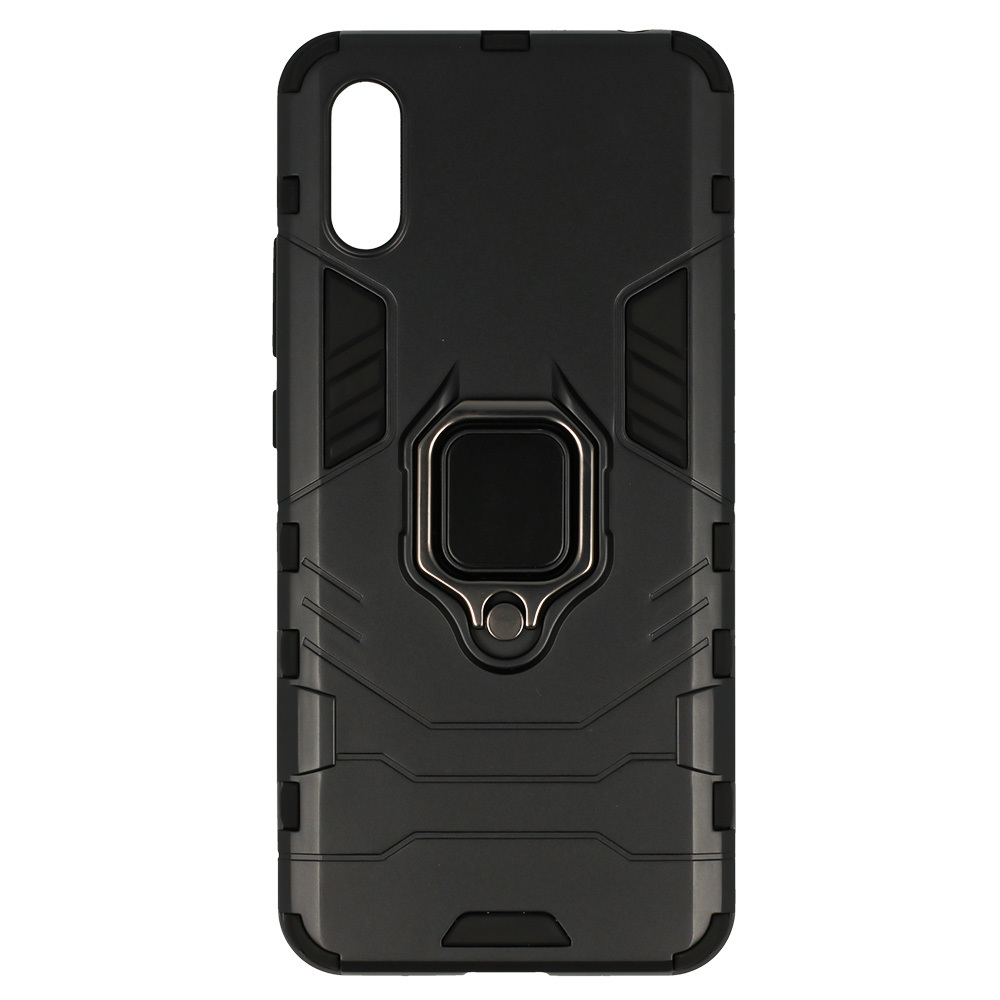 Pokrowiec Ring Armor Case czarny Xiaomi Redmi 9A / 2