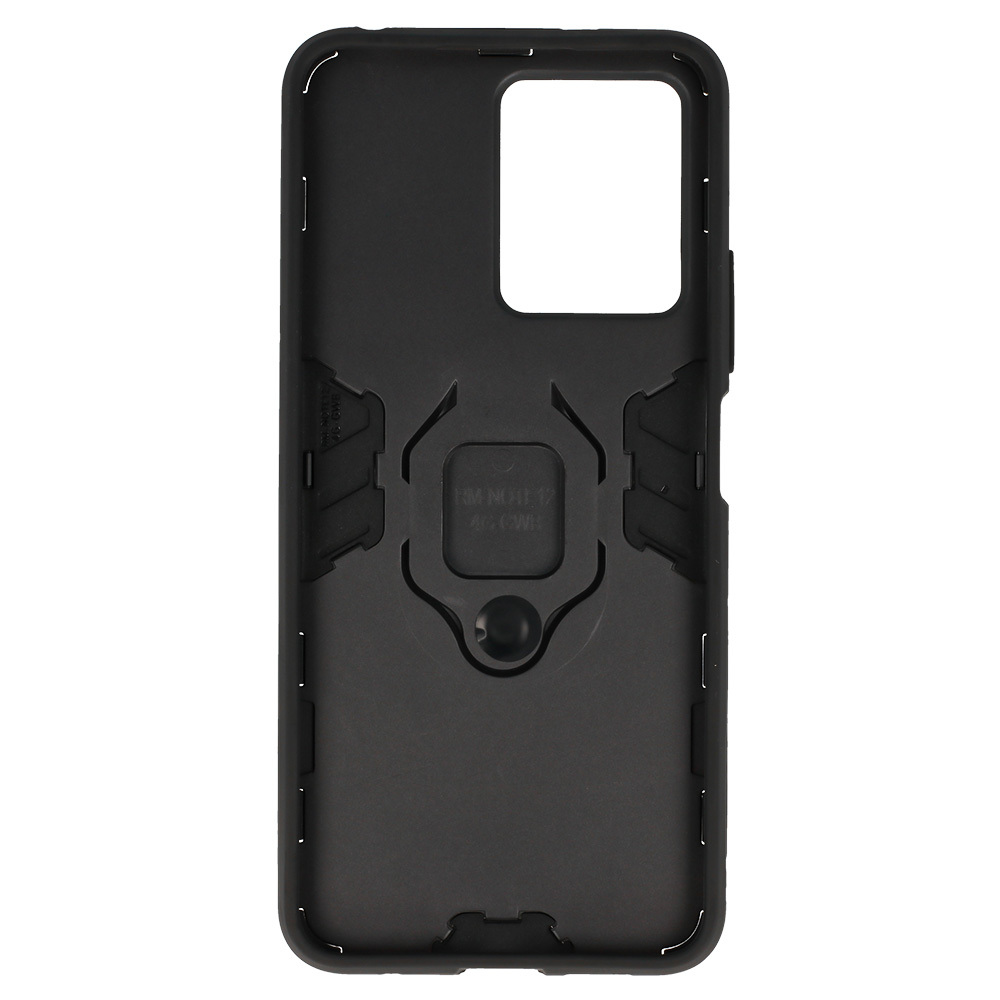 Pokrowiec Ring Armor Case czarny Xiaomi Redmi Note 12 4G / 3