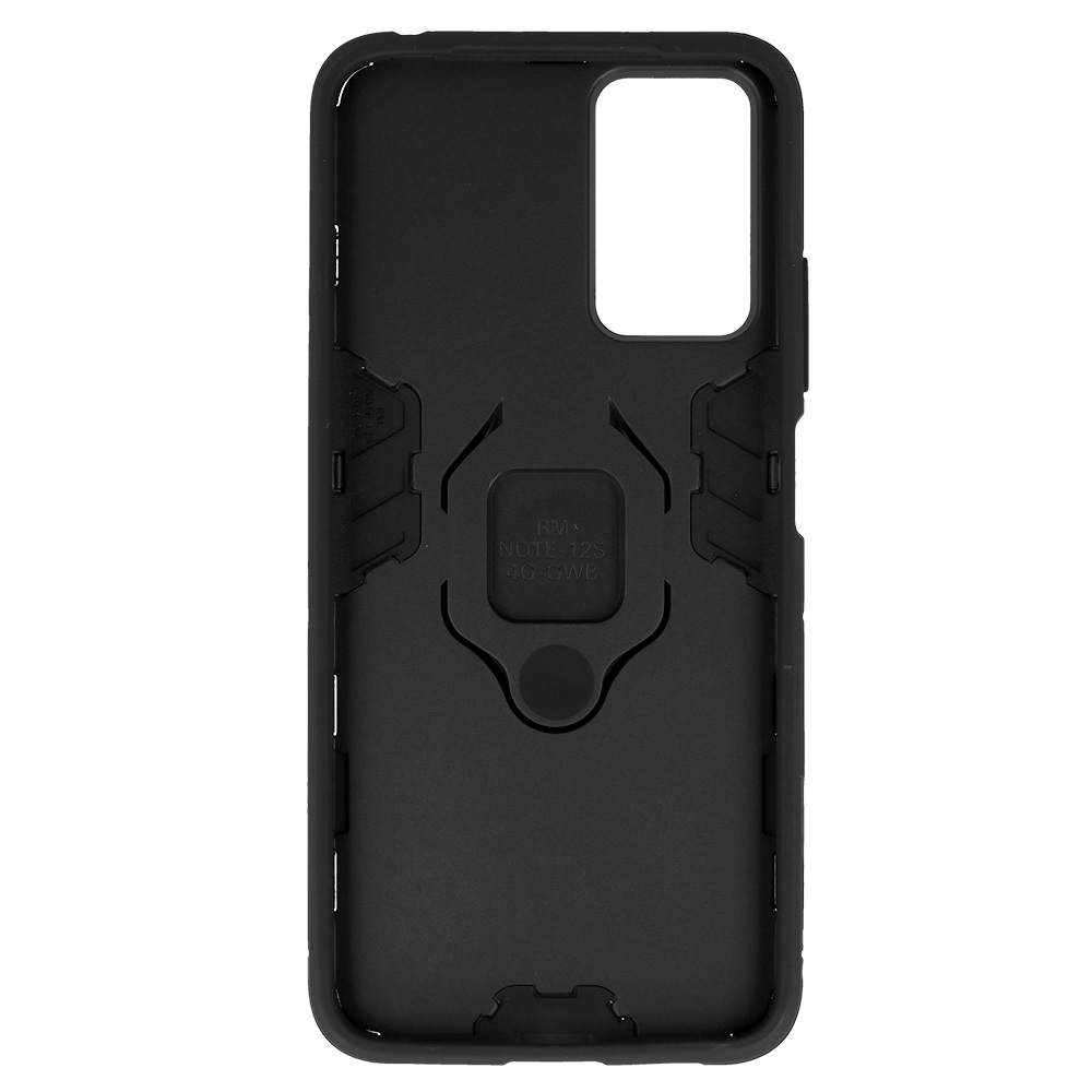 Pokrowiec Ring Armor Case czarny Xiaomi Redmi Note 12S / 3