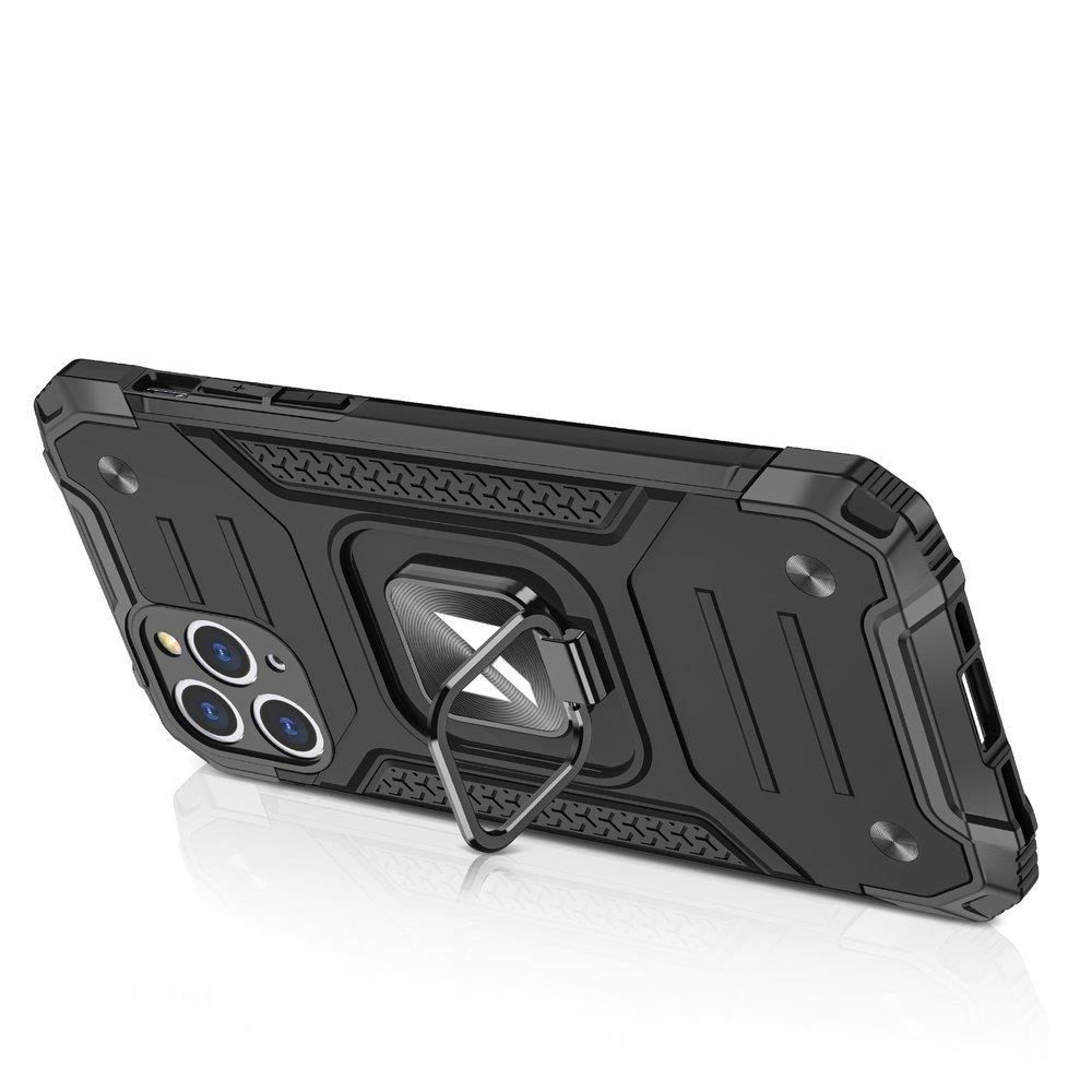 Pokrowiec Wozinsky Ring Armor pancerny srebrny Xiaomi Redmi Note 9 / 4 Pokrowiec Wozinsky Ring Armor pancerny srebrny Xiaomi Redmi Note 9 / 4