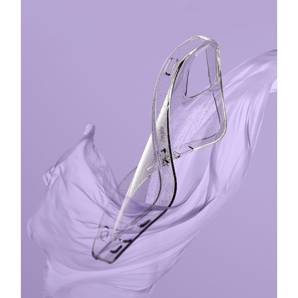 Pokrowiec Ringke Air Glitter przeźroczysty Apple iPhone 13 / 2 Pokrowiec Ringke Air Glitter przeźroczysty Apple iPhone 13 / 2