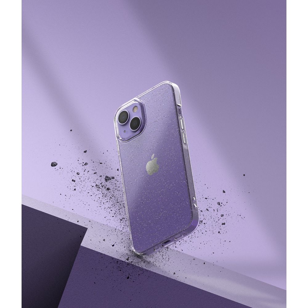 Pokrowiec Ringke Air Glitter przeroczysty Apple iPhone 13 / 4
