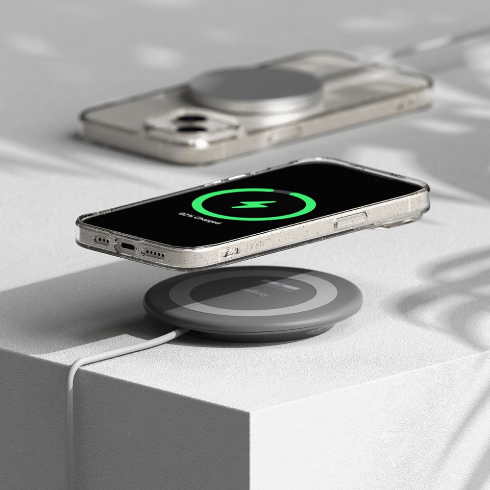 Pokrowiec Ringke Air Glitter prze�roczysty Apple iPhone 15 / 7