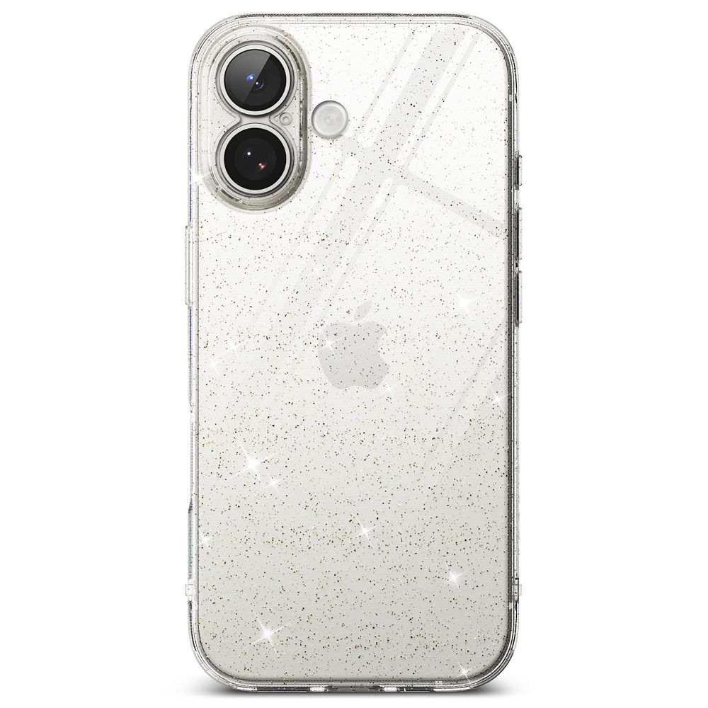 Pokrowiec Ringke Air glitter przeźroczysty Apple iPhone 17 / 3 Pokrowiec Ringke Air glitter przeźroczysty Apple iPhone 17 / 3