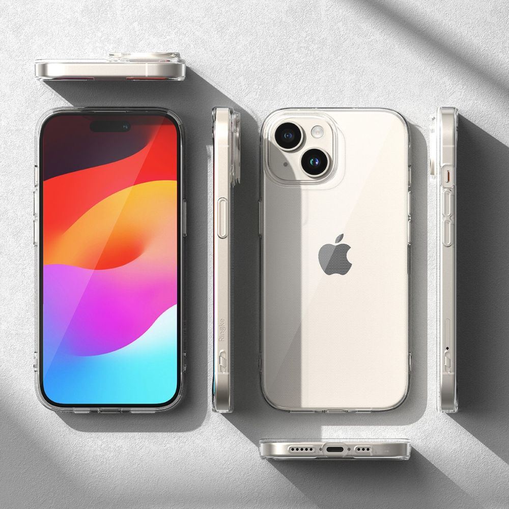 Pokrowiec Ringke Air przeźroczysty Apple iPhone 15 / 8 Pokrowiec Ringke Air przeźroczysty Apple iPhone 15 / 8