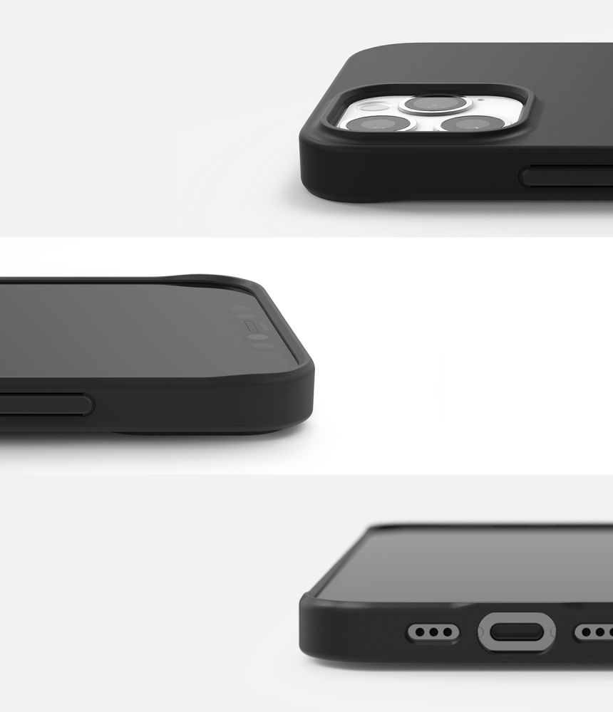 Pokrowiec Ringke Air S czarny Apple iPhone 12 / 8