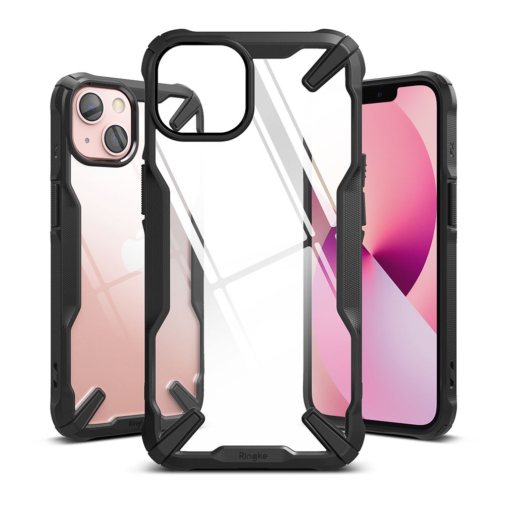 Pokrowiec Ringke Fusion X czarny Apple iPhone 13 Mini / 9 Pokrowiec Ringke Fusion X czarny Apple iPhone 13 Mini / 9
