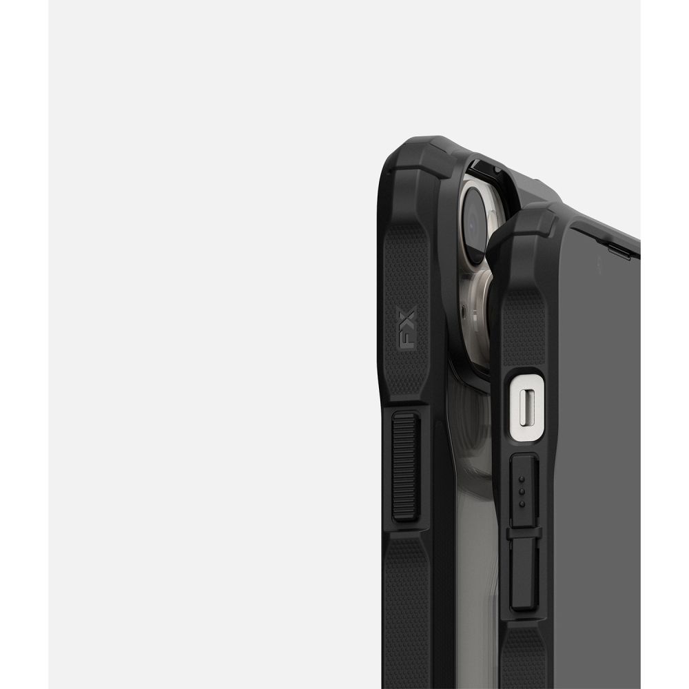 Pokrowiec Ringke Fusion X czarny Apple iPhone 14 / 5