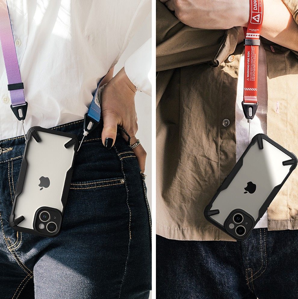 Pokrowiec Ringke Fusion X czarny Apple iPhone 15 / 11 Pokrowiec Ringke Fusion X czarny Apple iPhone 15 / 11