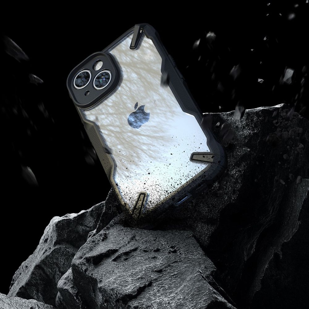 Pokrowiec Ringke Fusion X czarny Apple iPhone 15 / 7 Pokrowiec Ringke Fusion X czarny Apple iPhone 15 / 7