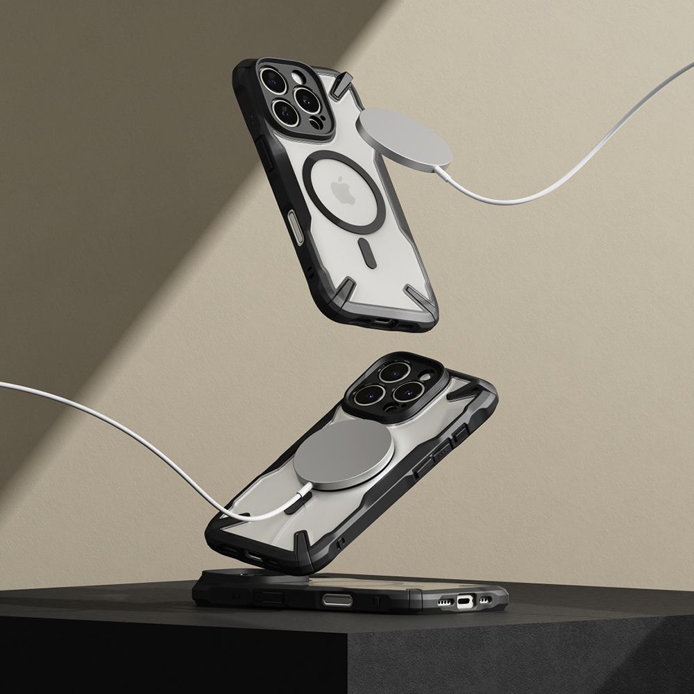 Pokrowiec Ringke Fusion X czarny Apple iPhone 16 Pro / 6