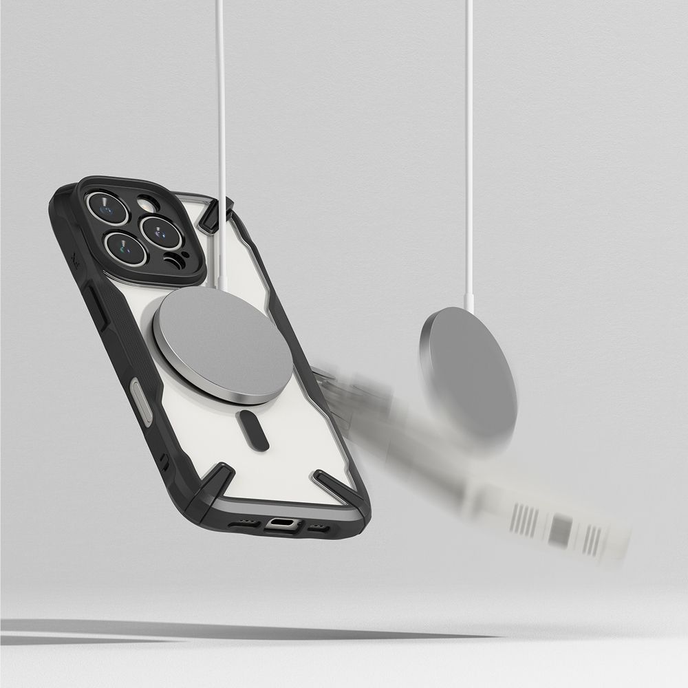 Pokrowiec Ringke Fusion X czarny Apple iPhone 16 Pro Max / 5 Pokrowiec Ringke Fusion X czarny Apple iPhone 16 Pro Max / 5