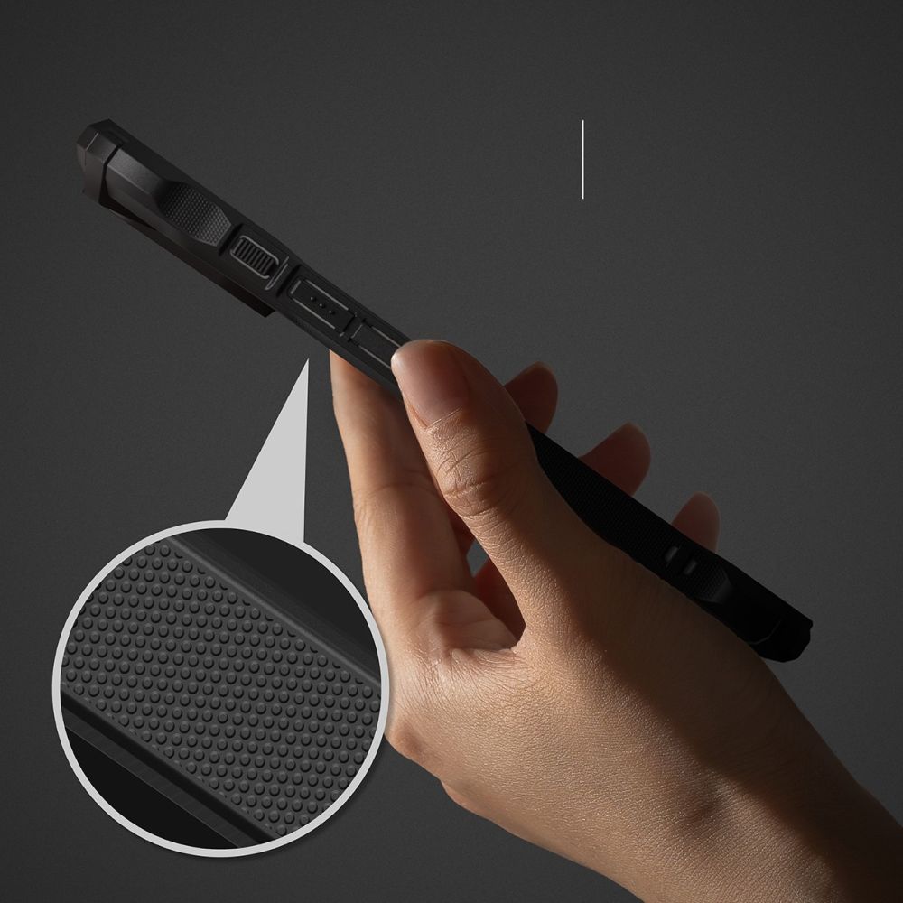 Pokrowiec Ringke Fusion X czarny Apple iPhone 17 / 6