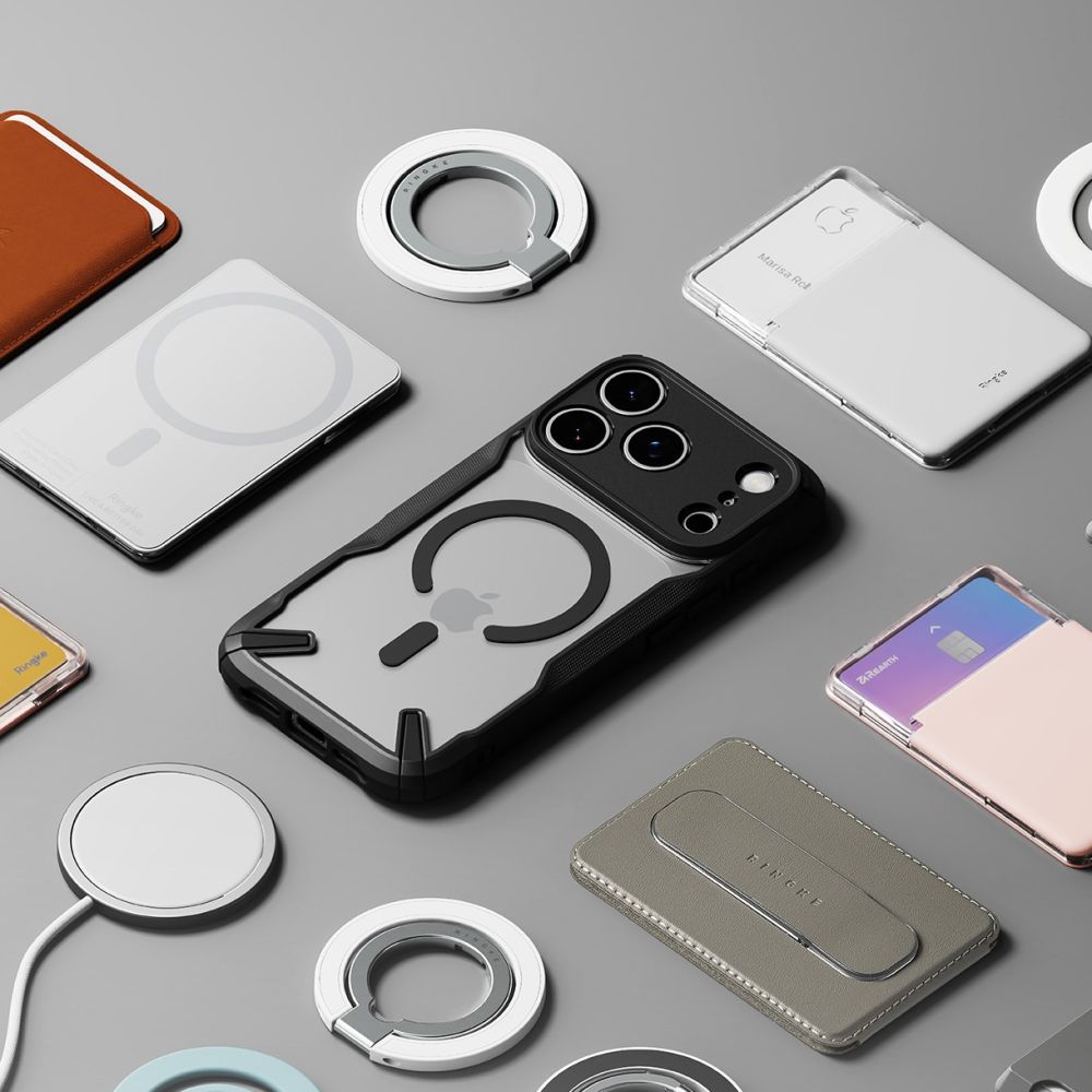 Pokrowiec Ringke Fusion X czarny Apple iPhone 17 Pro / 7 Pokrowiec Ringke Fusion X czarny Apple iPhone 17 Pro / 7