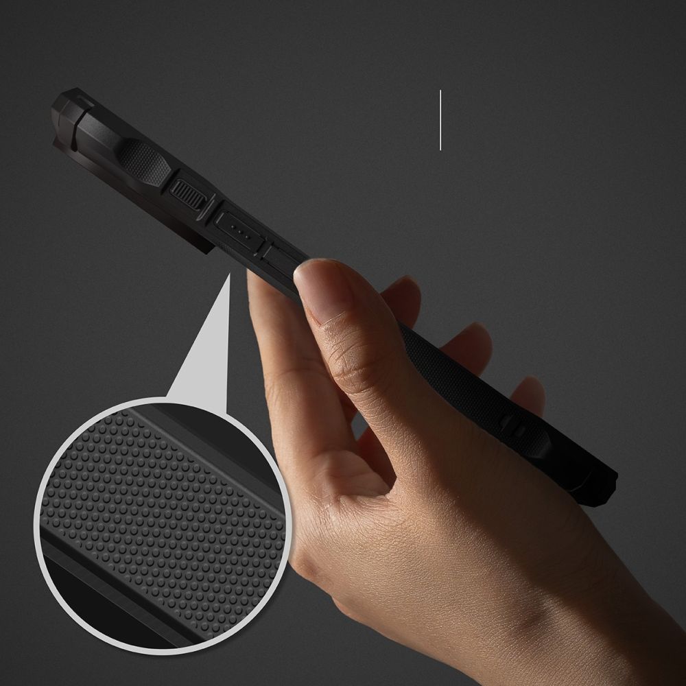 Pokrowiec Ringke Fusion X czarny Apple iPhone 17 Pro Max / 6