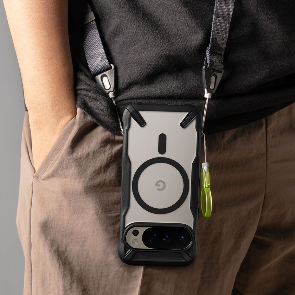 Pokrowiec Ringke Fusion X czarny Google Pixel 10 / 7