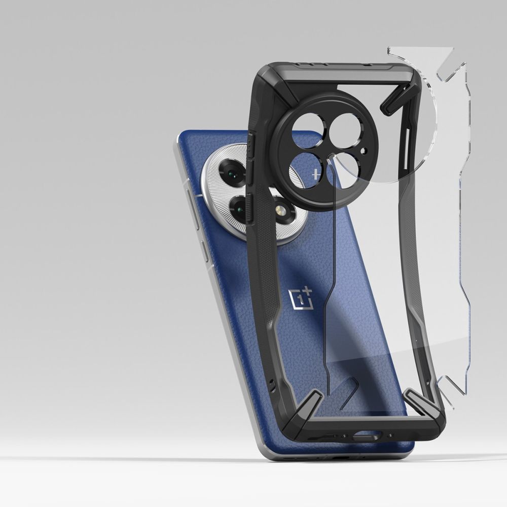 Pokrowiec Ringke Fusion X czarny OnePlus 13 / 4 Pokrowiec Ringke Fusion X czarny OnePlus 13 / 4