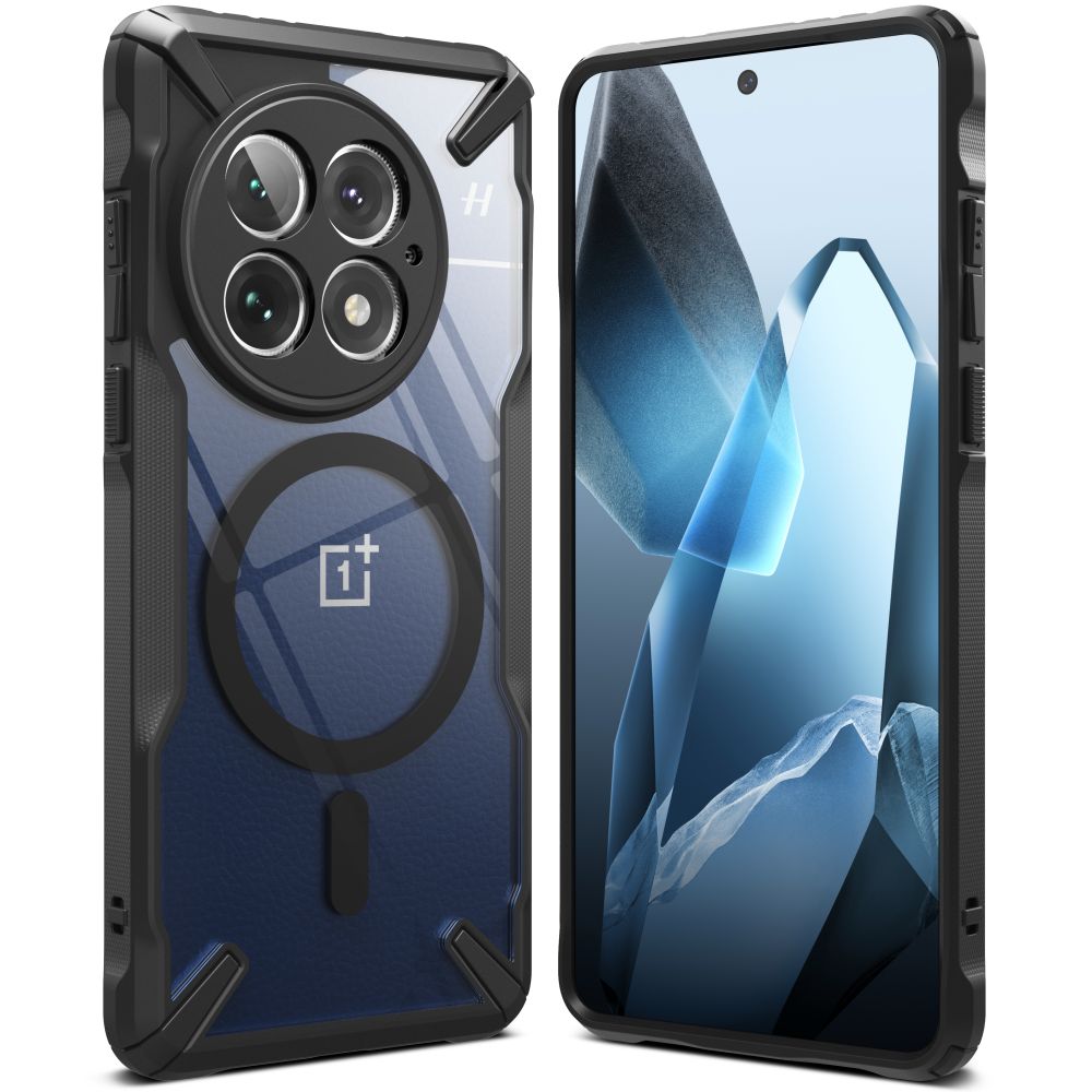 Pokrowiec Ringke Fusion X czarny OnePlus 13 / 2 Pokrowiec Ringke Fusion X czarny OnePlus 13 / 2