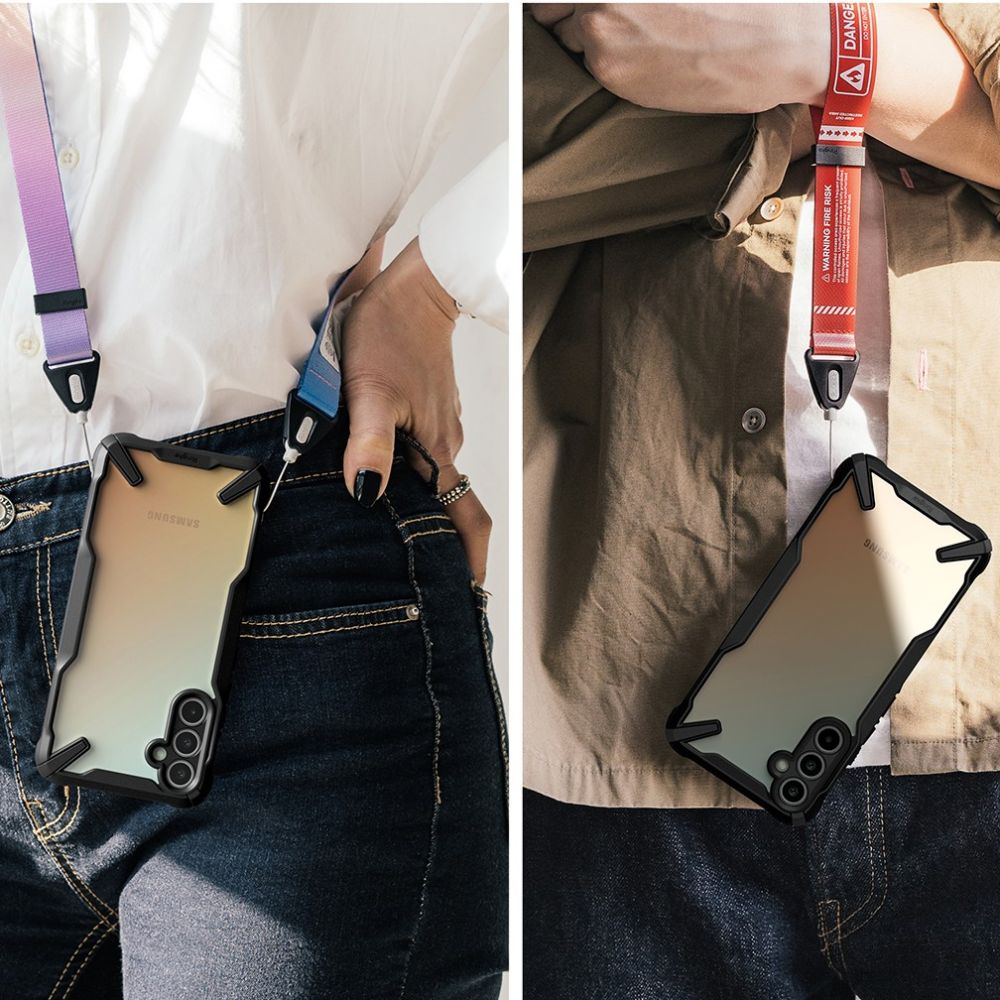 Pokrowiec Ringke Fusion X czarny Samsung Galaxy A34 5G / 9