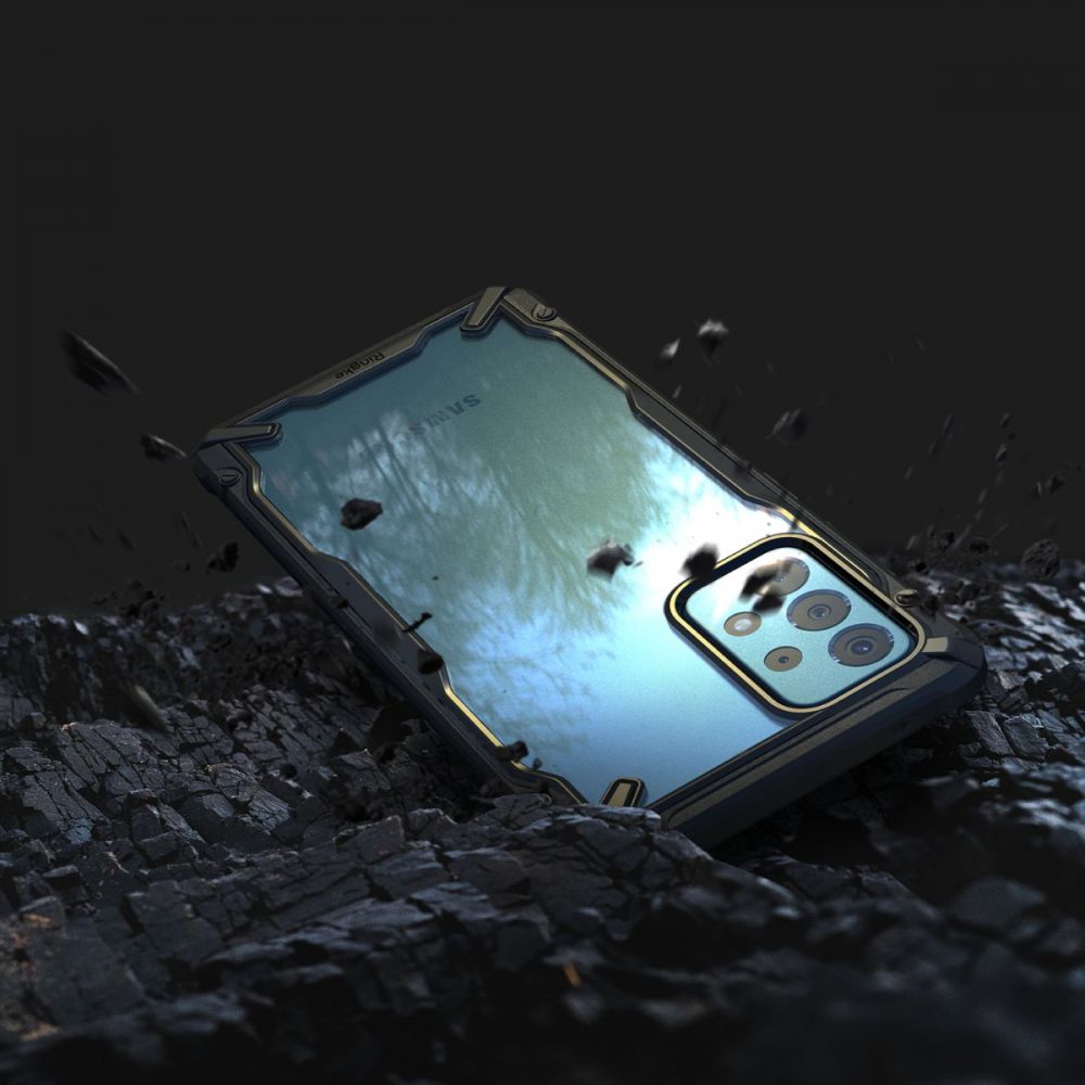 Pokrowiec Ringke Fusion X czarny Samsung Galaxy A52s / 8