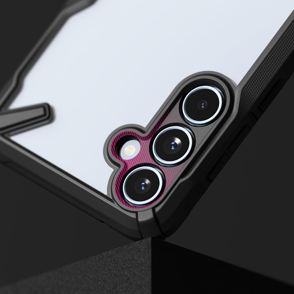 Pokrowiec Ringke Fusion X czarny Samsung Galaxy A55 5G / 3