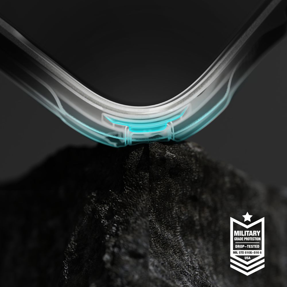 Pokrowiec Ringke Fusion X czarny Samsung Galaxy A56 5G / 5