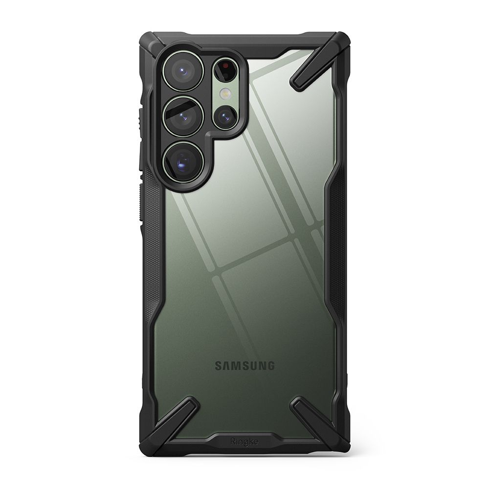 Pokrowiec Ringke Fusion X czarny Samsung Galaxy S23 Ultra / 3
