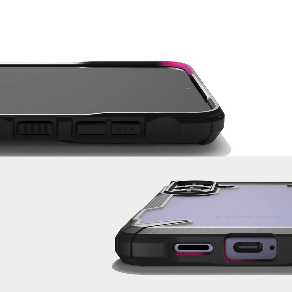 Pokrowiec Ringke Fusion X czarny Samsung Galaxy S24 / 11