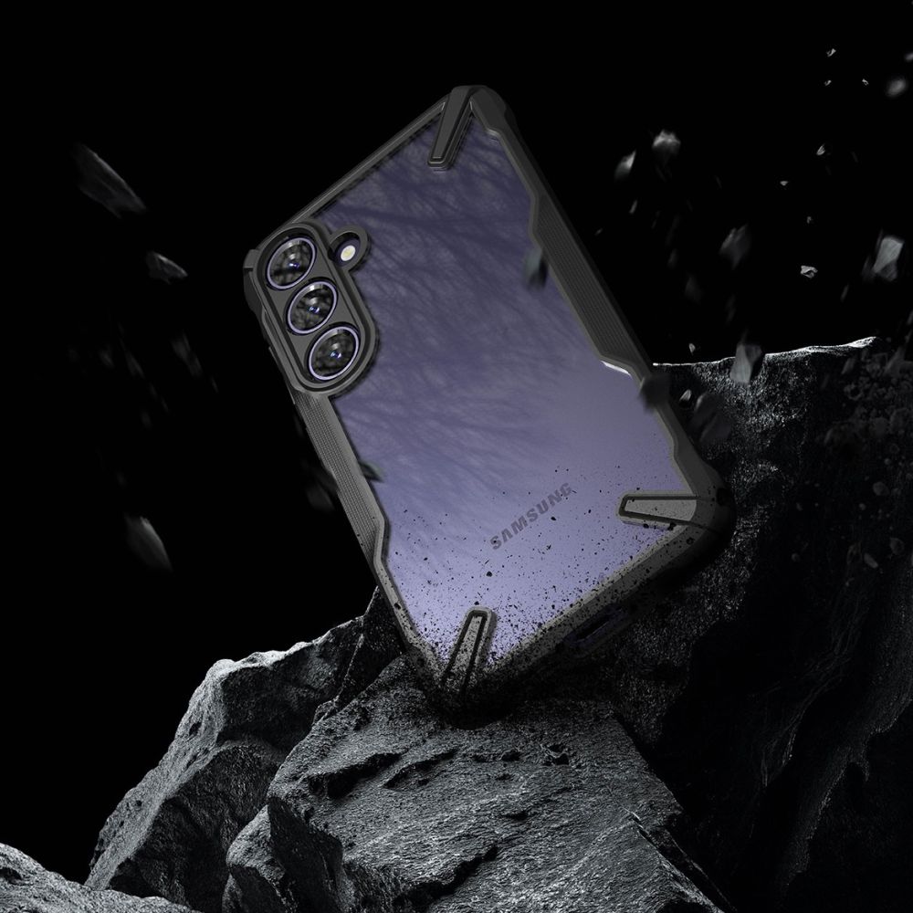 Pokrowiec Ringke Fusion X czarny Samsung Galaxy S24 / 7