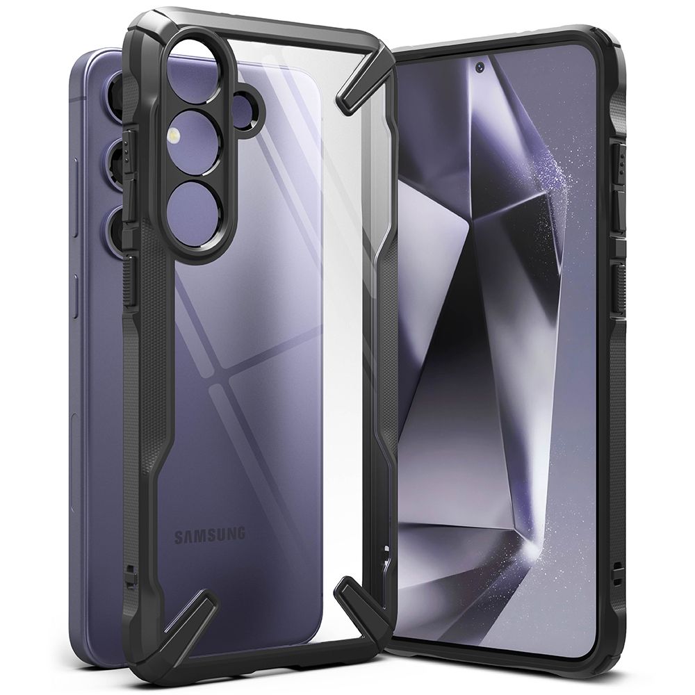 Pokrowiec Ringke Fusion X czarny Samsung Galaxy S24 Plus