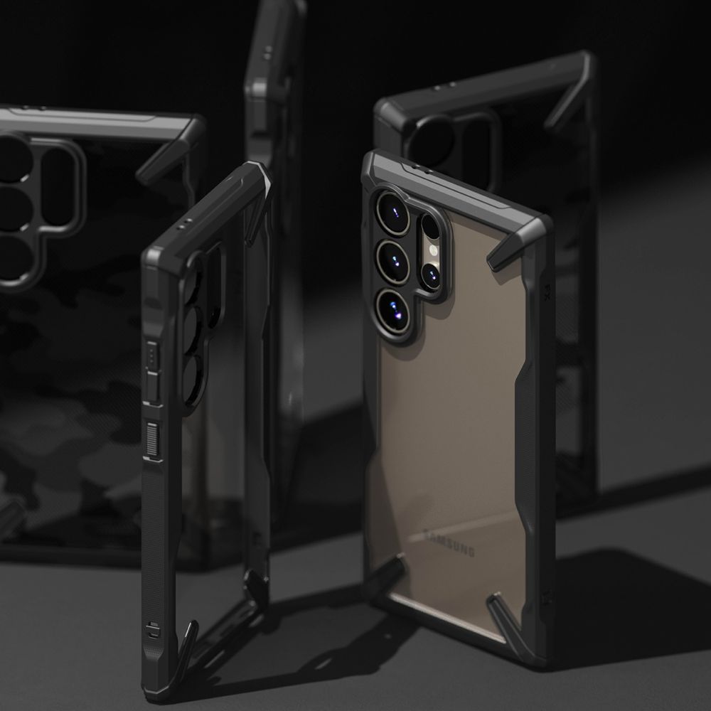Pokrowiec Ringke Fusion X czarny Samsung Galaxy S24 Ultra / 5