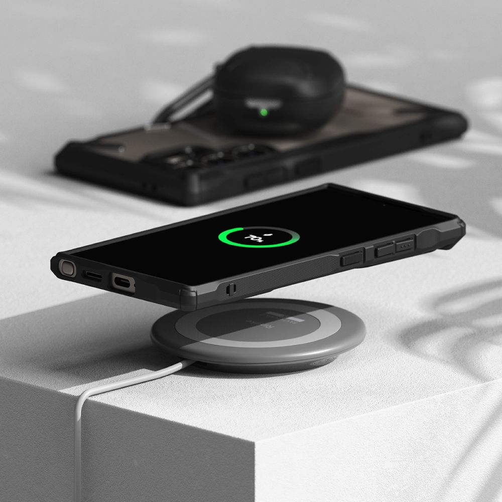 Pokrowiec Ringke Fusion X czarny Samsung Galaxy S24 Ultra / 9