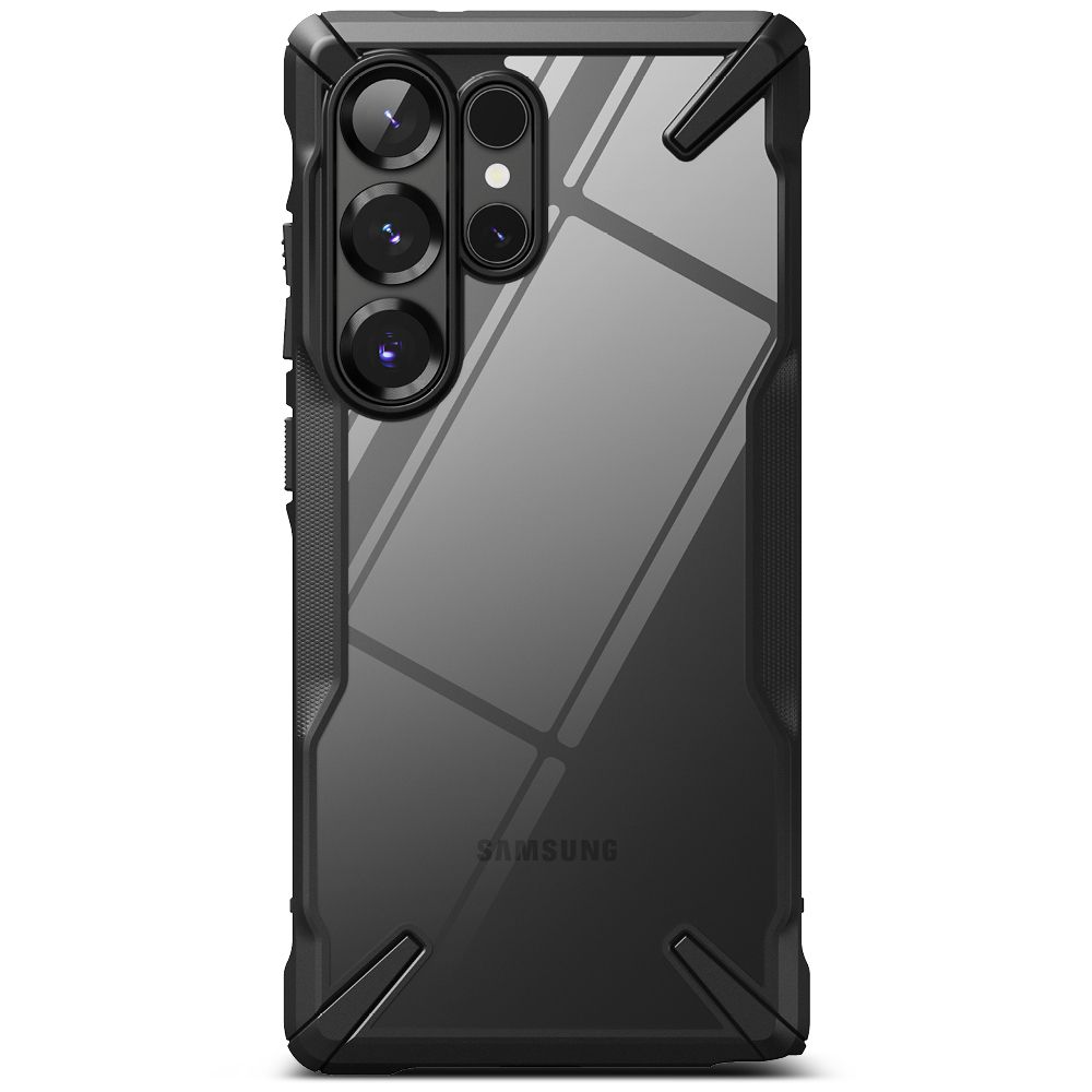 Pokrowiec Ringke Fusion X czarny Samsung Galaxy S25 Ultra / 3
