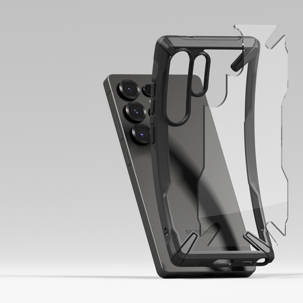 Pokrowiec Ringke Fusion X czarny Samsung Galaxy S25 Ultra / 5