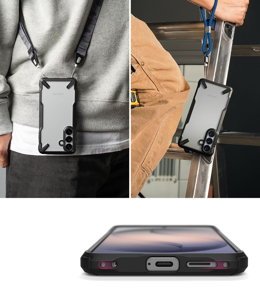 Pokrowiec Ringke Fusion X czarny Samsung Galaxy S26 / 9 Pokrowiec Ringke Fusion X czarny Samsung Galaxy S26 / 9