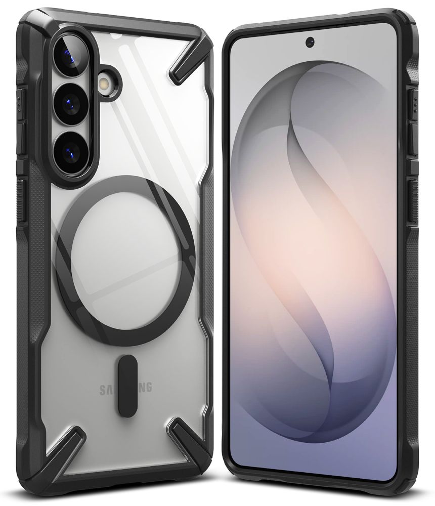 Pokrowiec Ringke Fusion X czarny Samsung Galaxy S26 / 2 Pokrowiec Ringke Fusion X czarny Samsung Galaxy S26 / 2