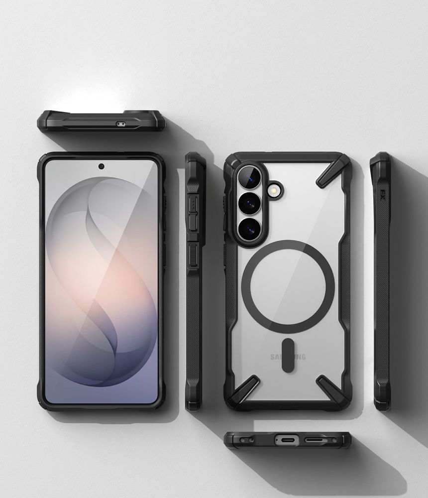 Pokrowiec Ringke Fusion X czarny Samsung Galaxy S26 / 9 Pokrowiec Ringke Fusion X czarny Samsung Galaxy S26 / 9