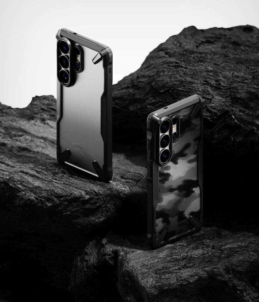 Pokrowiec Ringke Fusion X czarny Samsung Galaxy S26 Ultra / 4