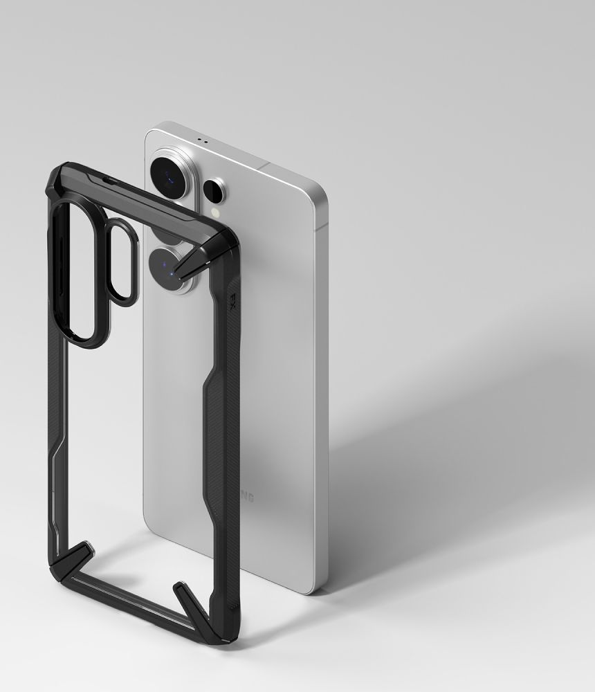 Pokrowiec Ringke Fusion X czarny Samsung Galaxy S26 Ultra / 7