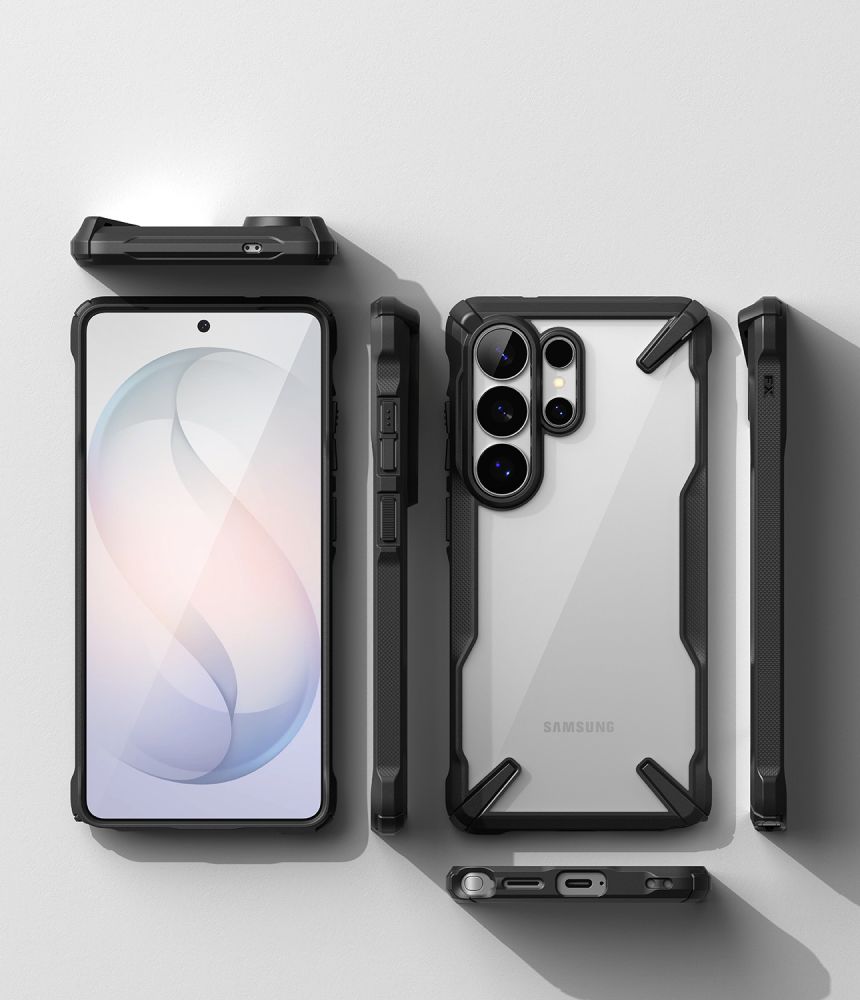 Pokrowiec Ringke Fusion X czarny Samsung Galaxy S26 Ultra / 8