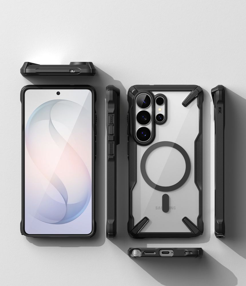 Pokrowiec Ringke Fusion X czarny Samsung Galaxy S26 Ultra / 9