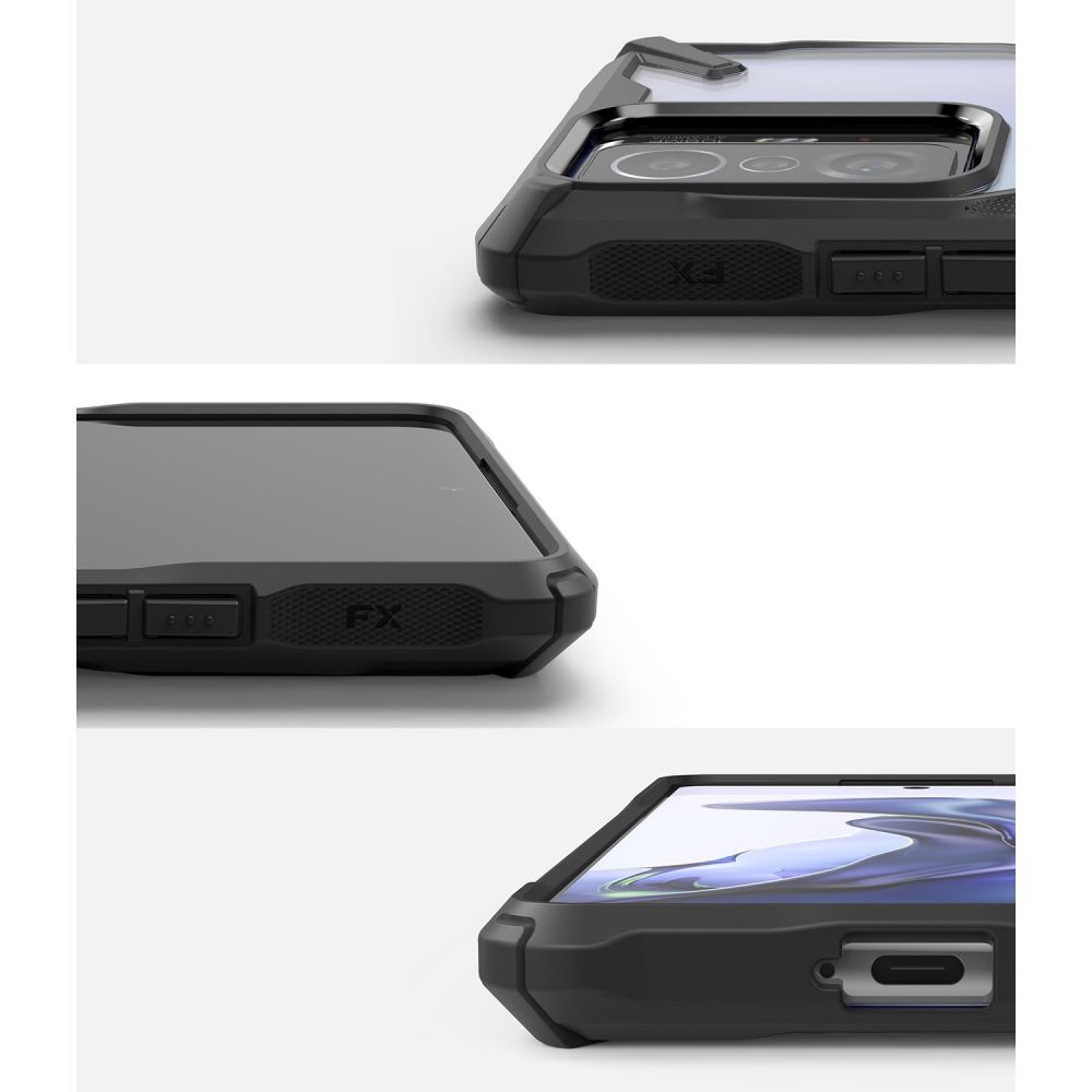 Pokrowiec Ringke Fusion X czarny Xiaomi 11T Pro 5G / 8