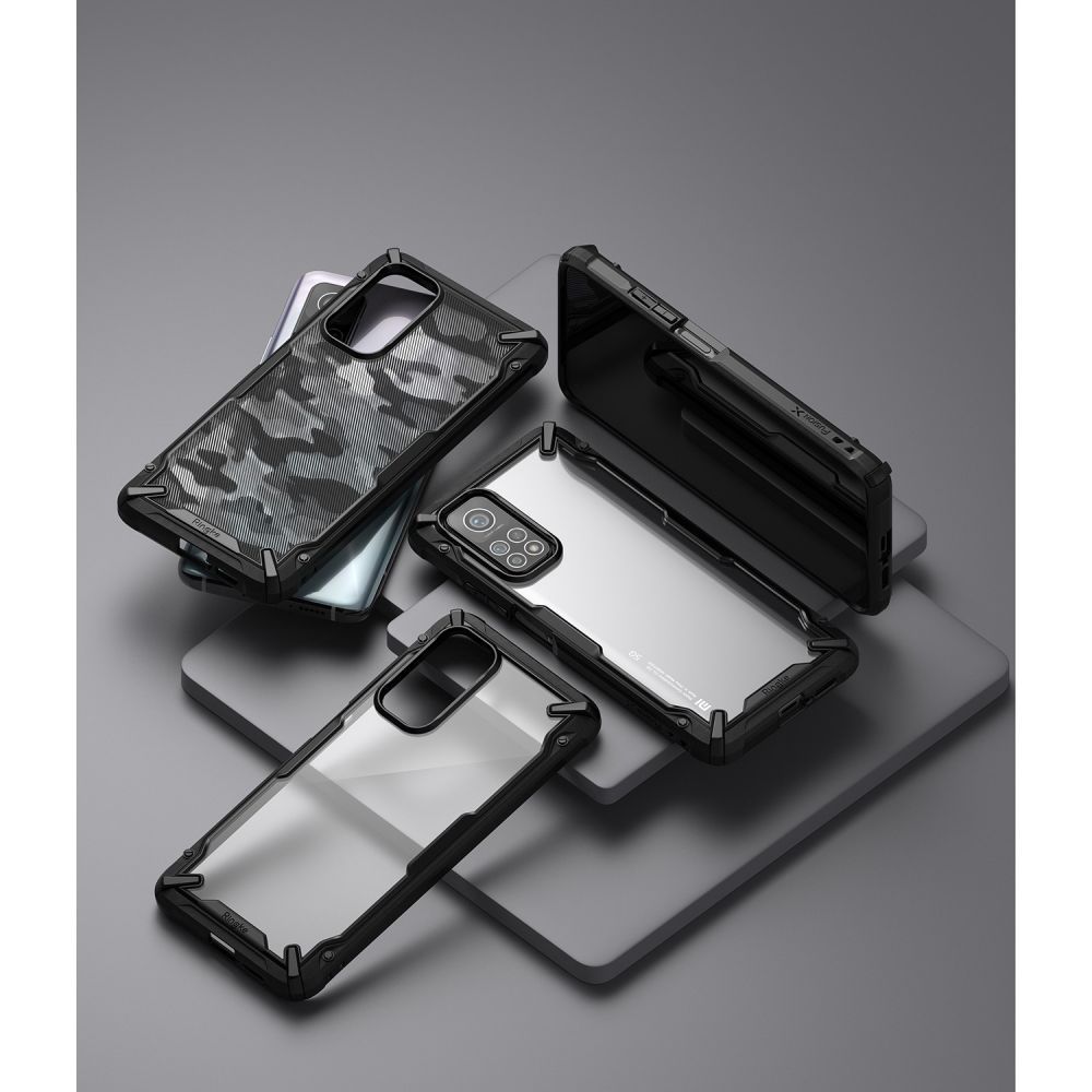 Pokrowiec Ringke Fusion X czarny Xiaomi Mi 10T / 4