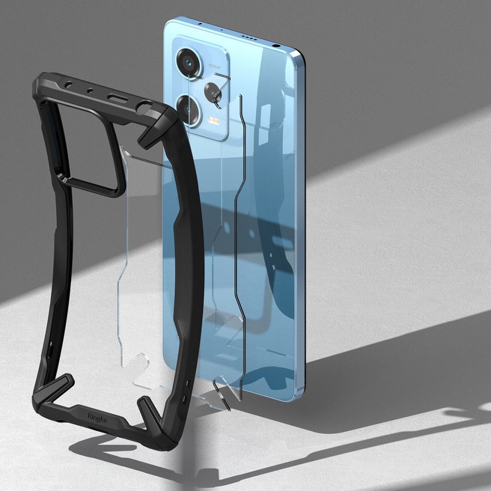 Pokrowiec Ringke Fusion X czarny Xiaomi Poco X5 Pro 5G / 6