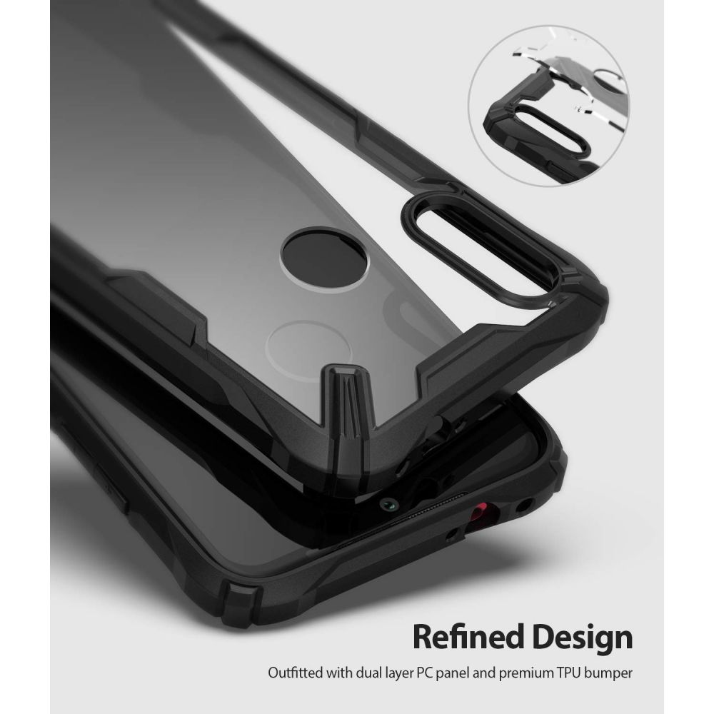 Pokrowiec Ringke Fusion X czarny Xiaomi Redmi Note 7 / 3